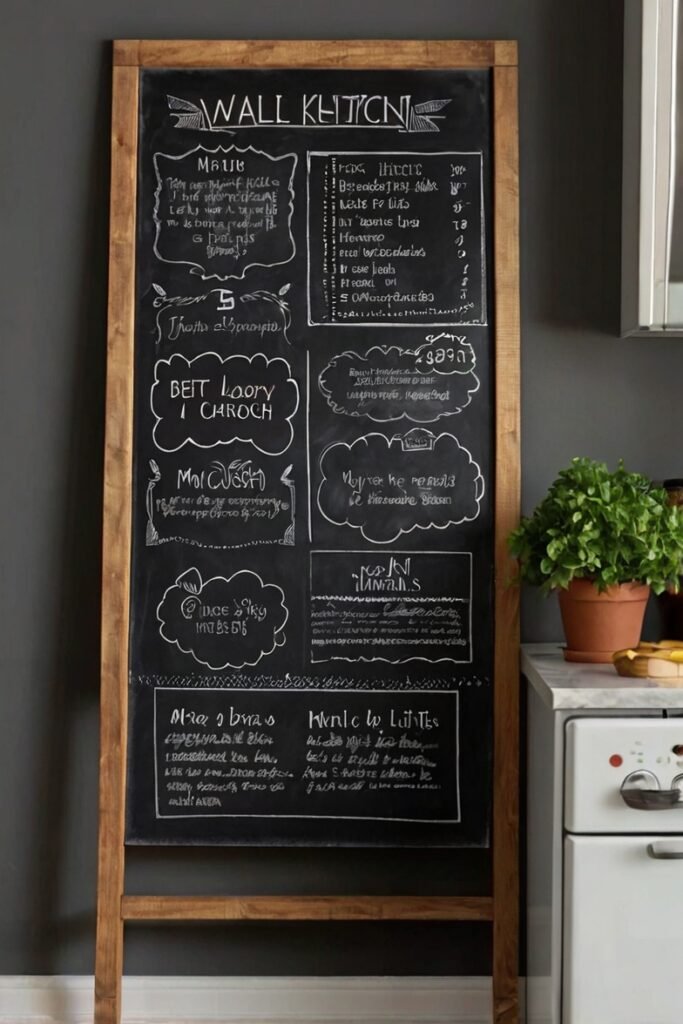 Chalkboard Wall or Chalkboard Panel