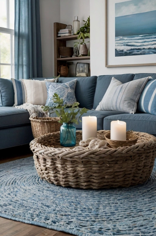 Coastal Blue and Grey Theme