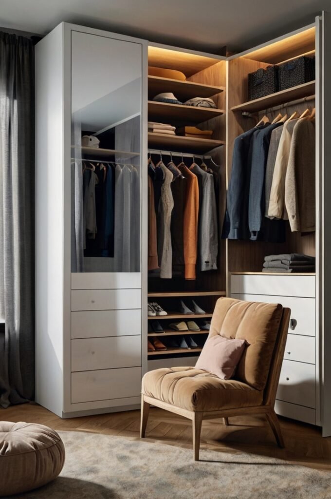 Corner Wardrobe