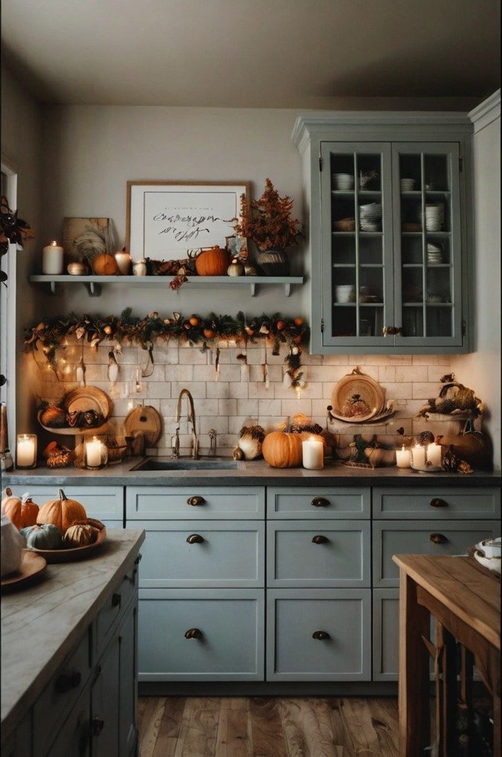 19 Creative Decor Ideas Above Kitchen Cabinets for Cooking Lovers