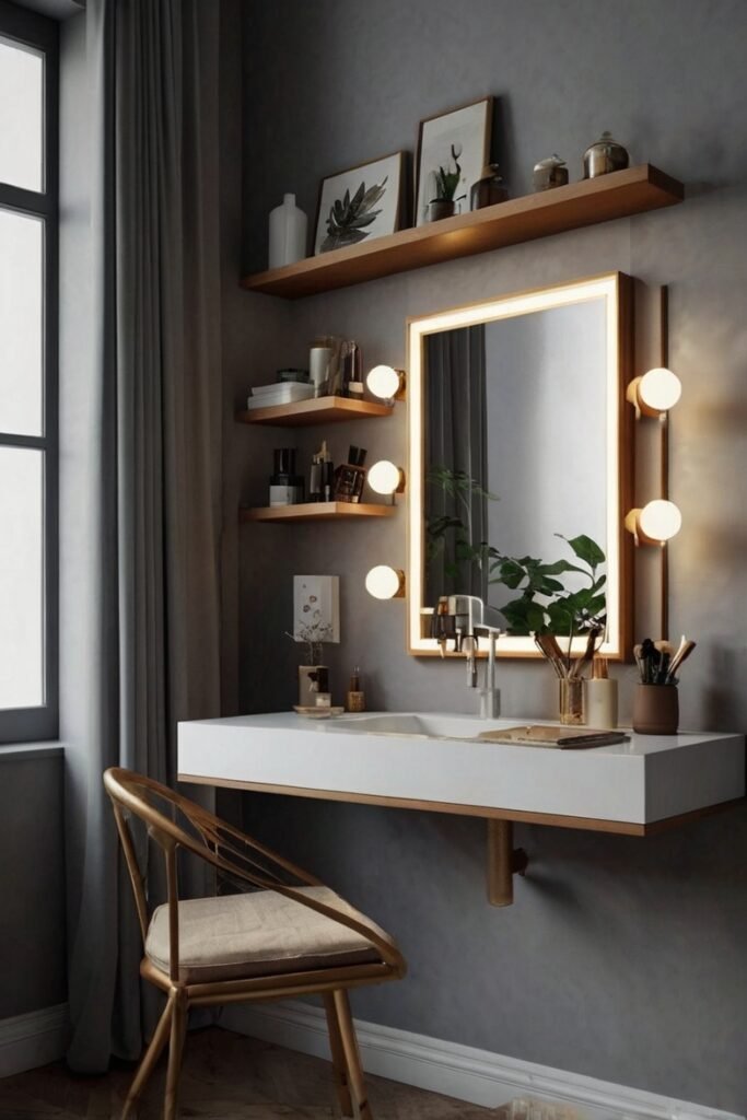 Floating Shelf Vanity