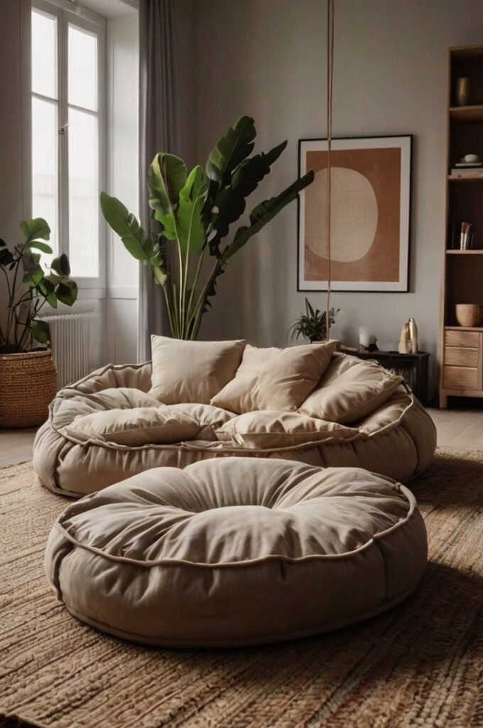 Floor Sofa or Floor Cushions