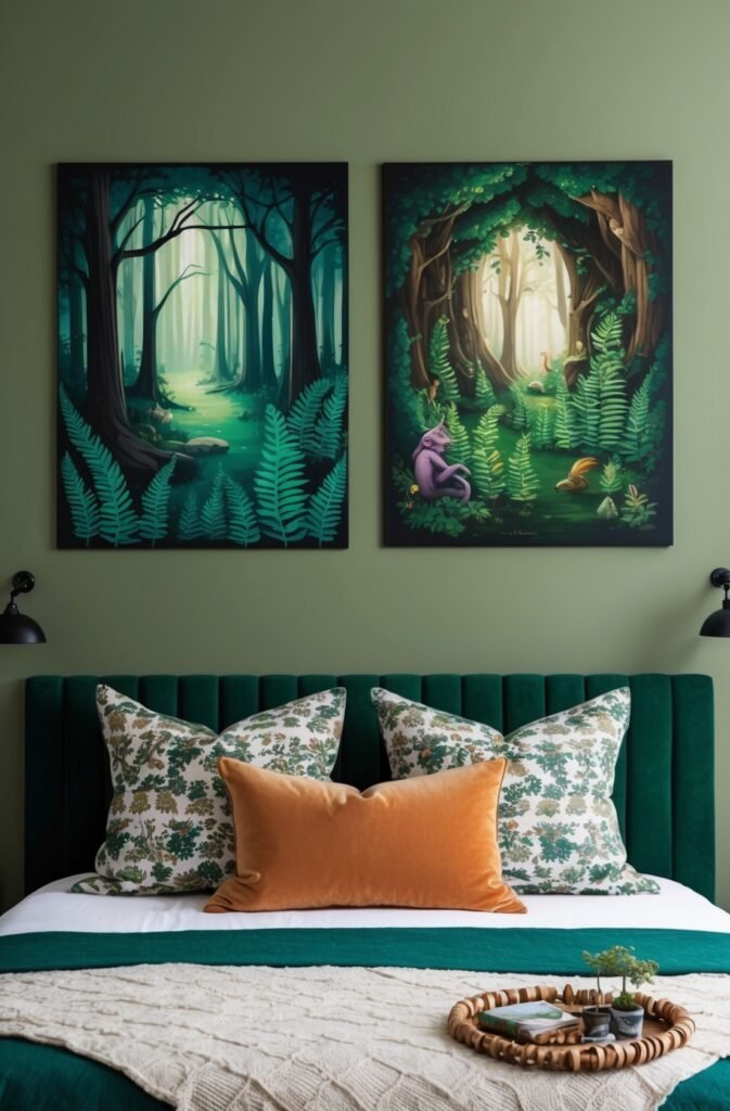 Hang Forest-Inspired Wall Art