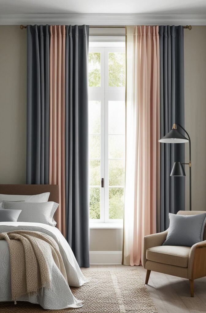 Layered Curtains 