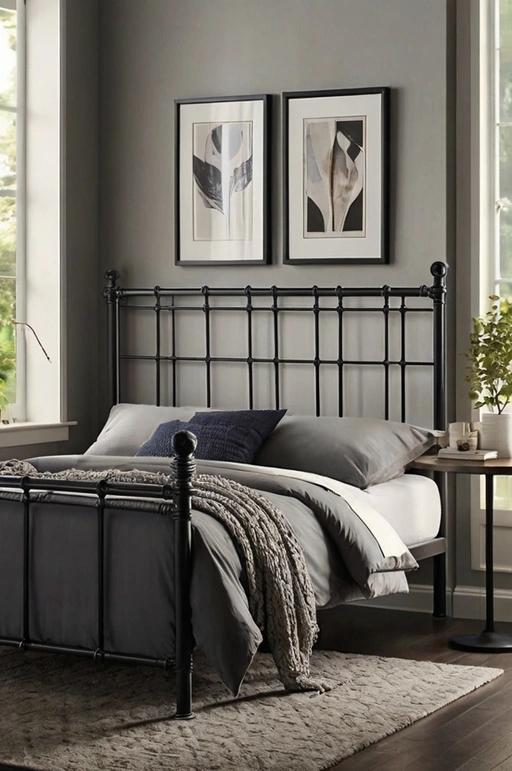 Metal Frame Headboard