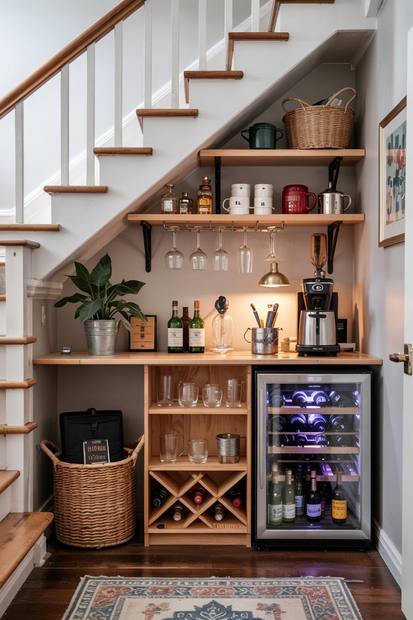 15 Decor Ideas Under Stairs | Maximize Your Home