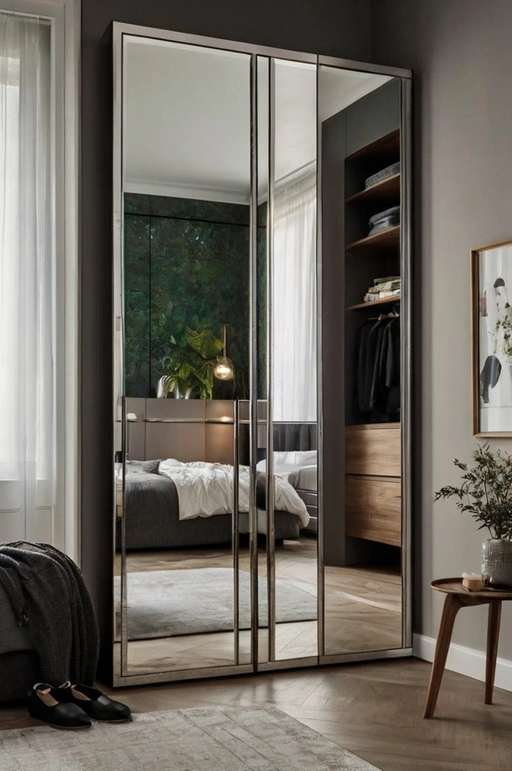 Mirrored Wardrobe Doors