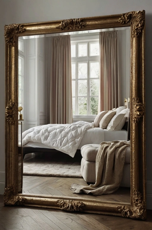 Oversized Statement Mirror