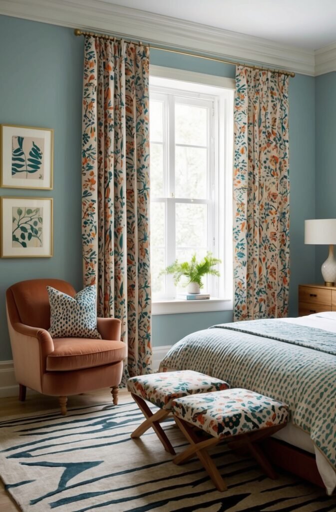 Pattern Mixing of curtains