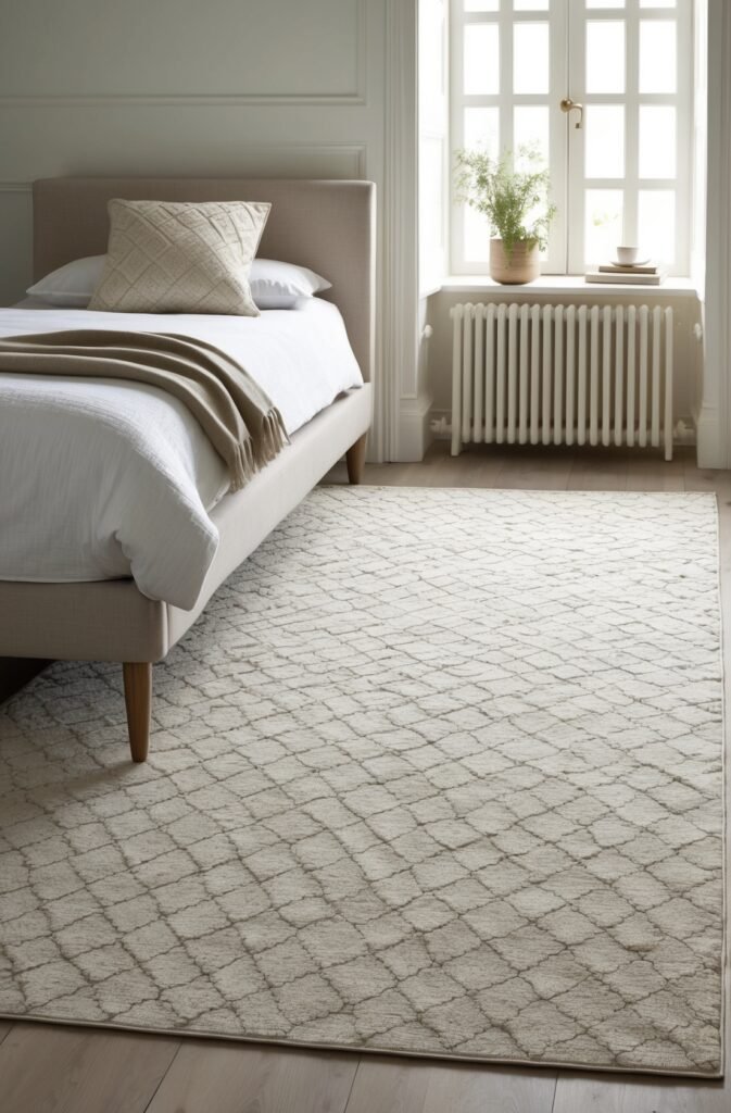 Patterned Rugs for Small Bedrooms