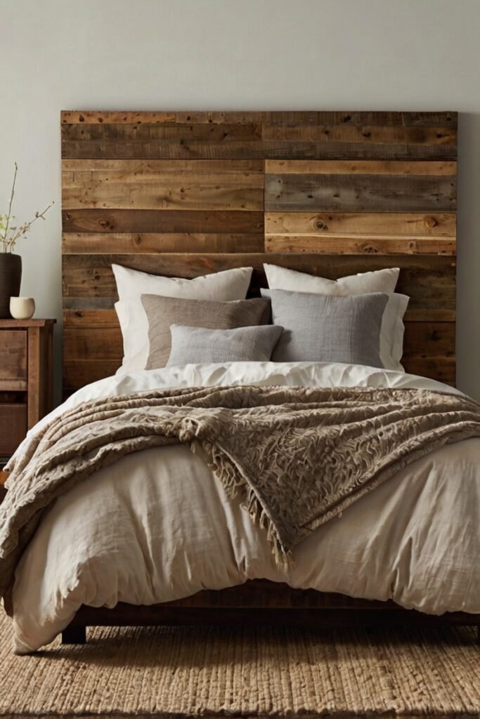 Reclaimed Wood Headboard