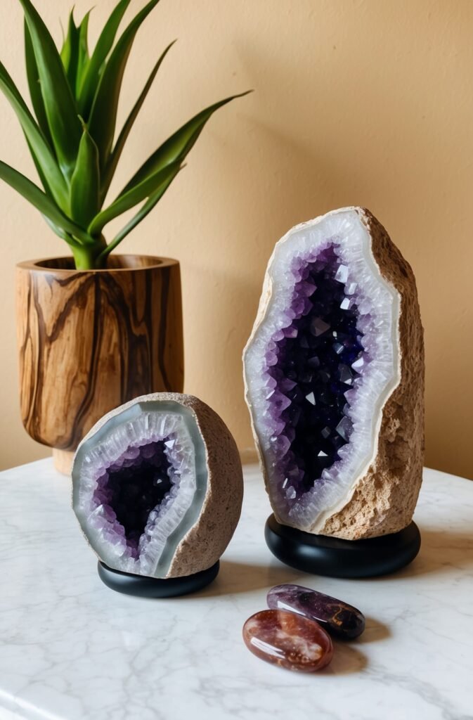 Rock and Crystal Decor