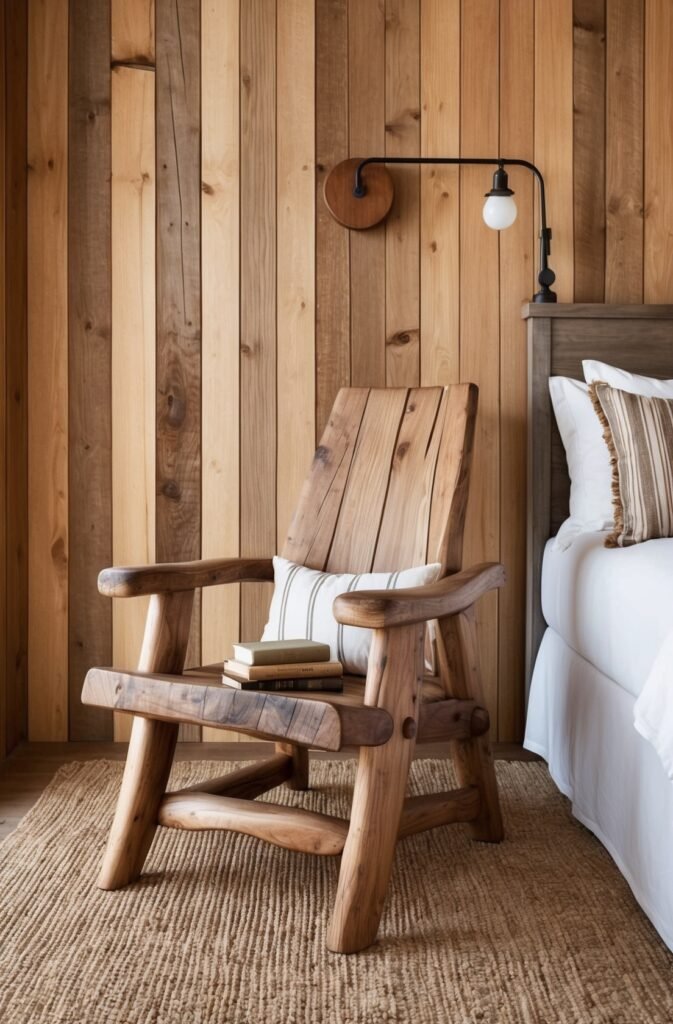 Rustic Wooden Chair