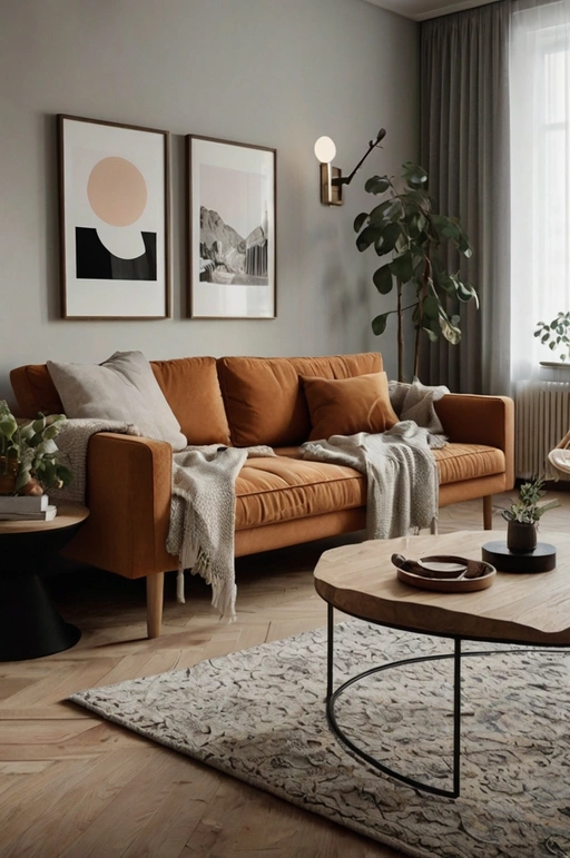 Scandinavian-Style Sofa