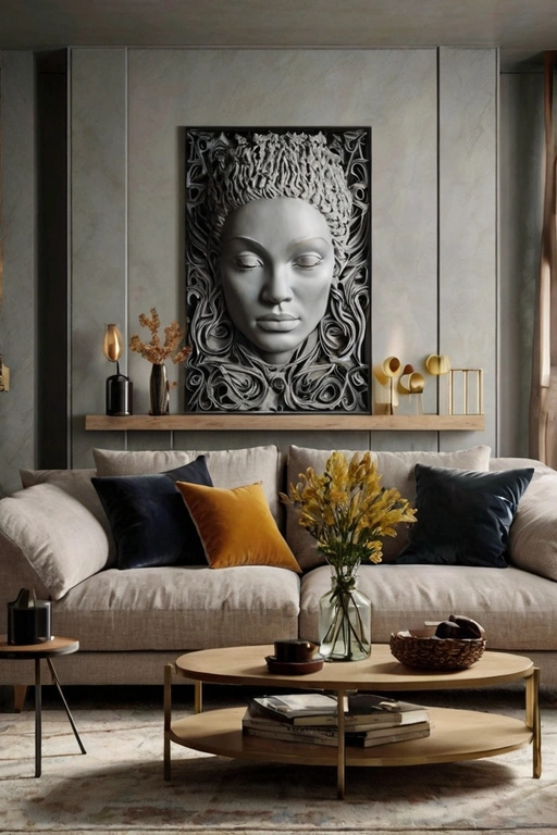 Sculptural Wall Art