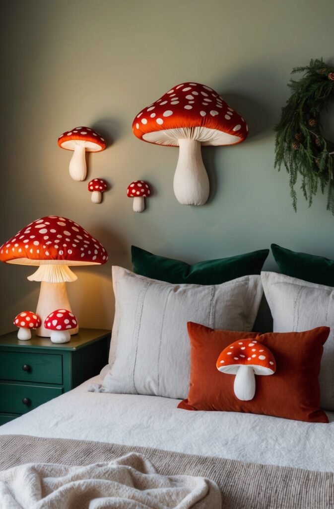 Sprinkle in Mushroom Accents