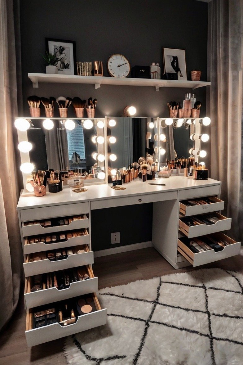 20+ Stunning Bedroom Vanity Ideas for a Stylish & Functional Space