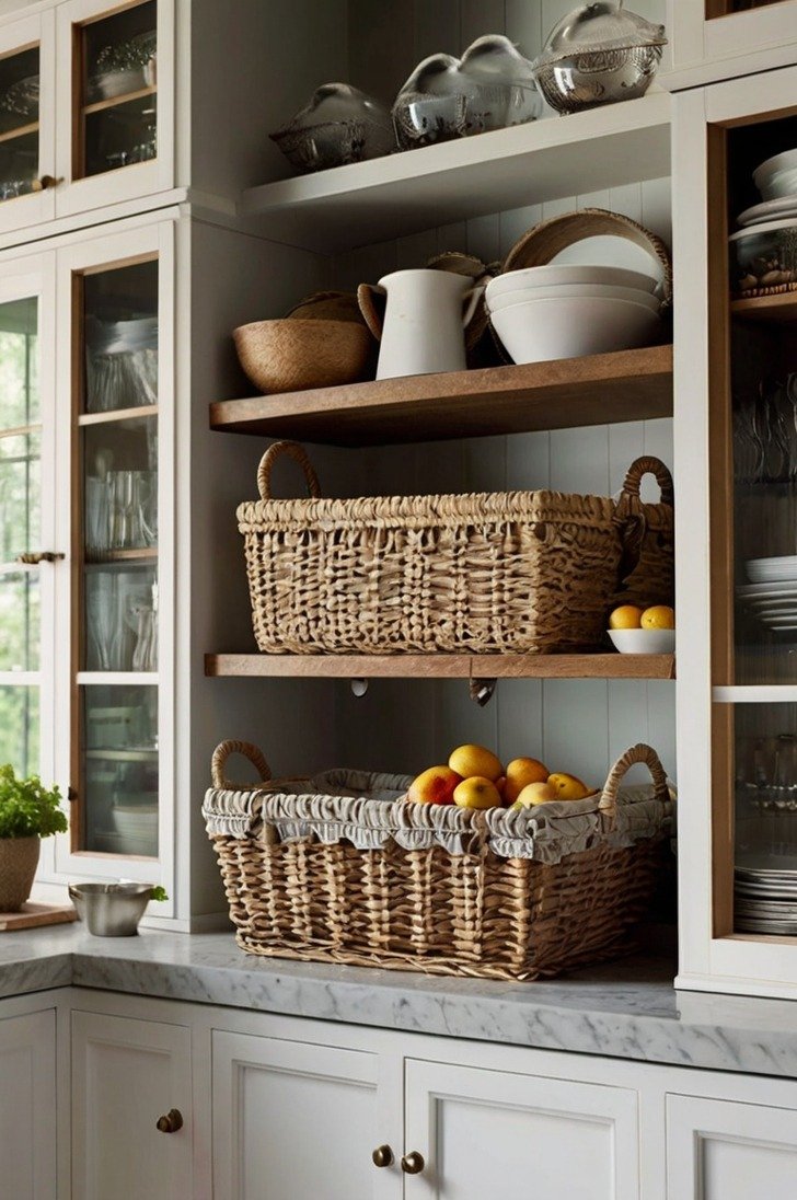 19 Creative Decor Ideas Above Kitchen Cabinets for Cooking Lovers
