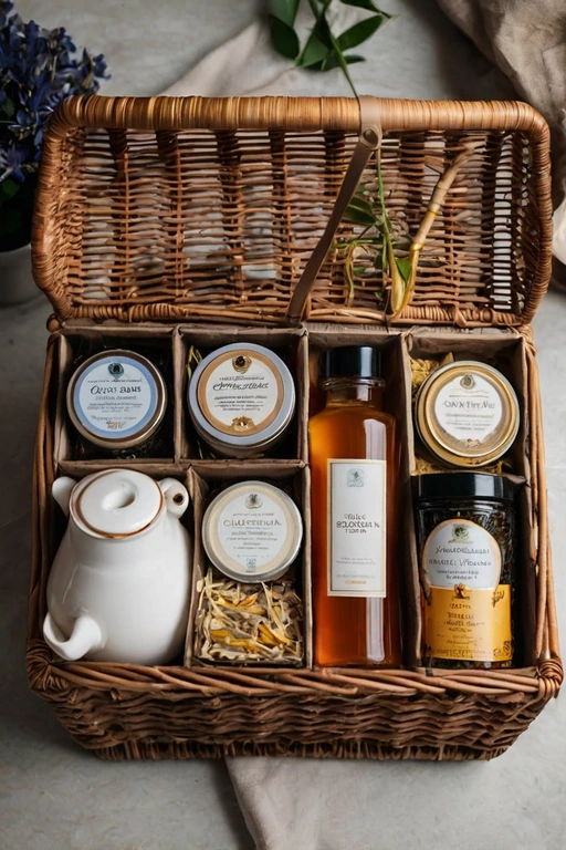 Tea Time Basket