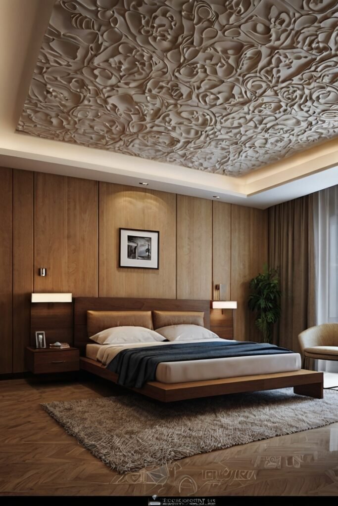 Textured Ceiling Design