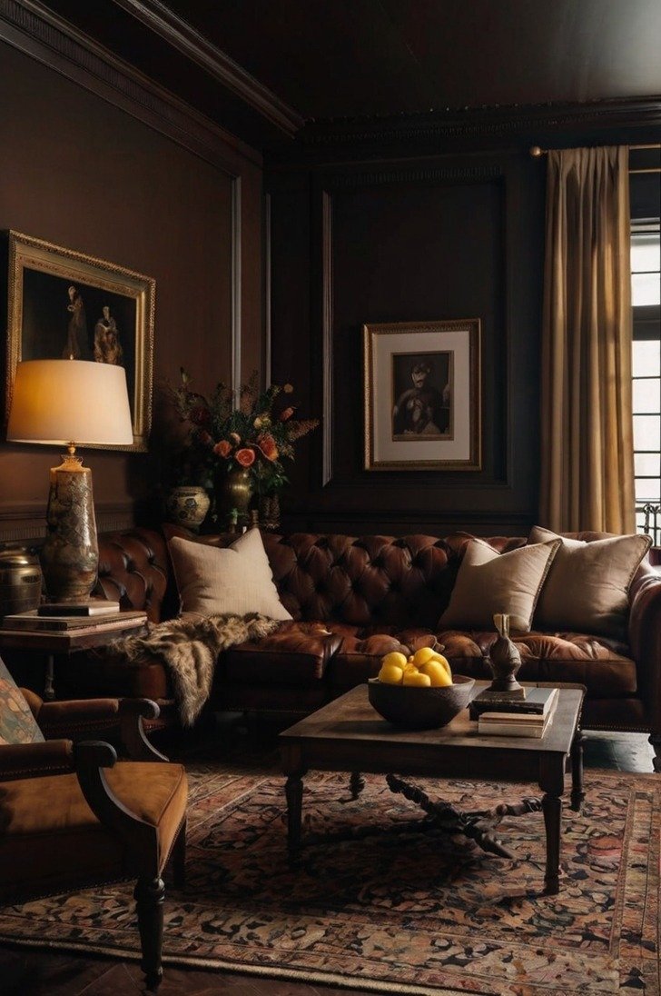 20 Dark Brown Couch Living Room Ideas for a Cozy and Stylish Space