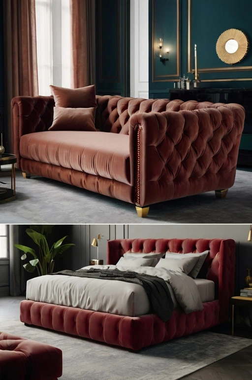 Velvet Sofa