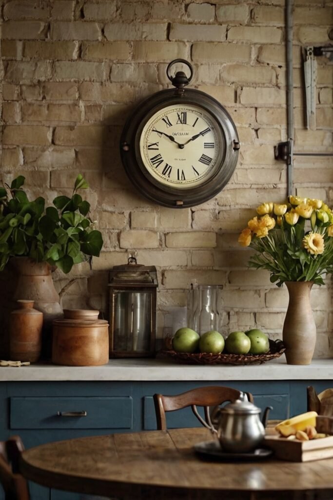 Vintage Clocks as Decor Accents