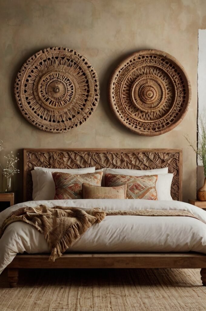 Woven Wall Fans or Handcrafted Wall Plates