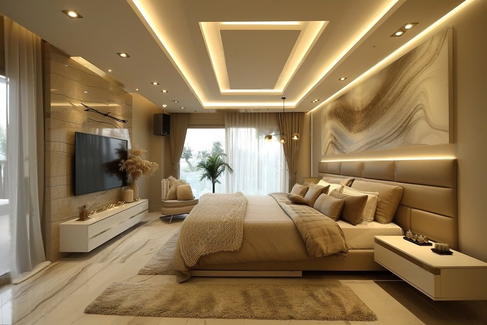 bedroom false ceiling design