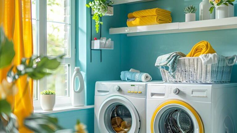 space saving small laundry room ideas