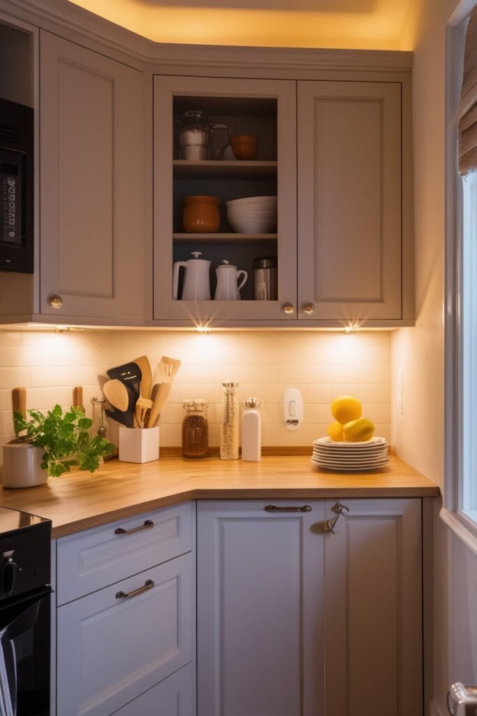Add Under-Cabinet Lighting