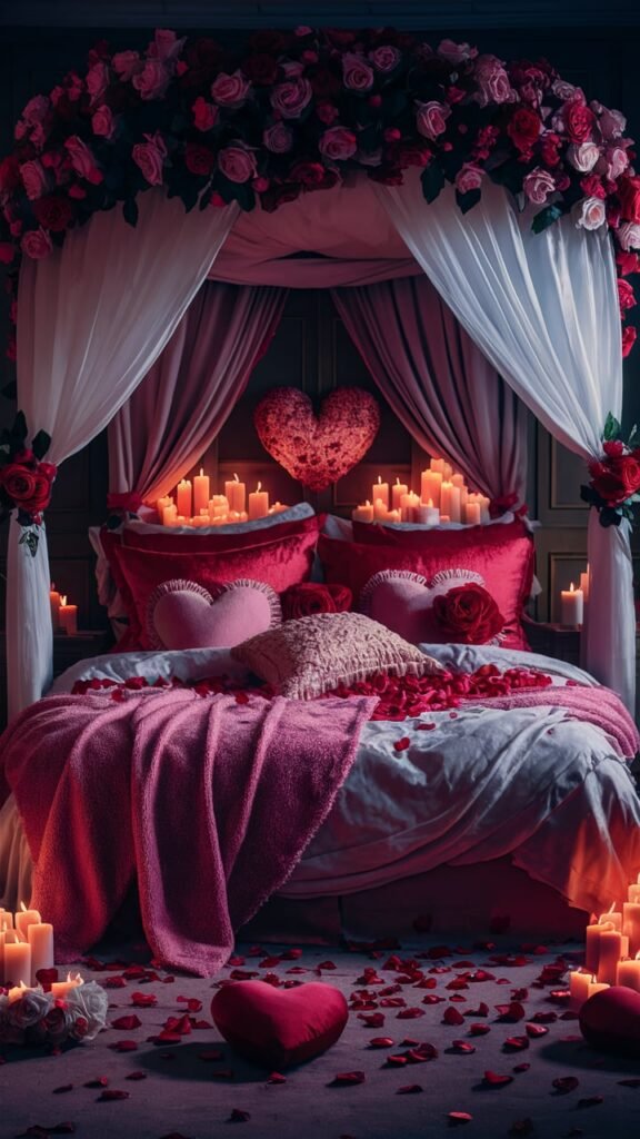 Bed of Roses and Romantic Linens