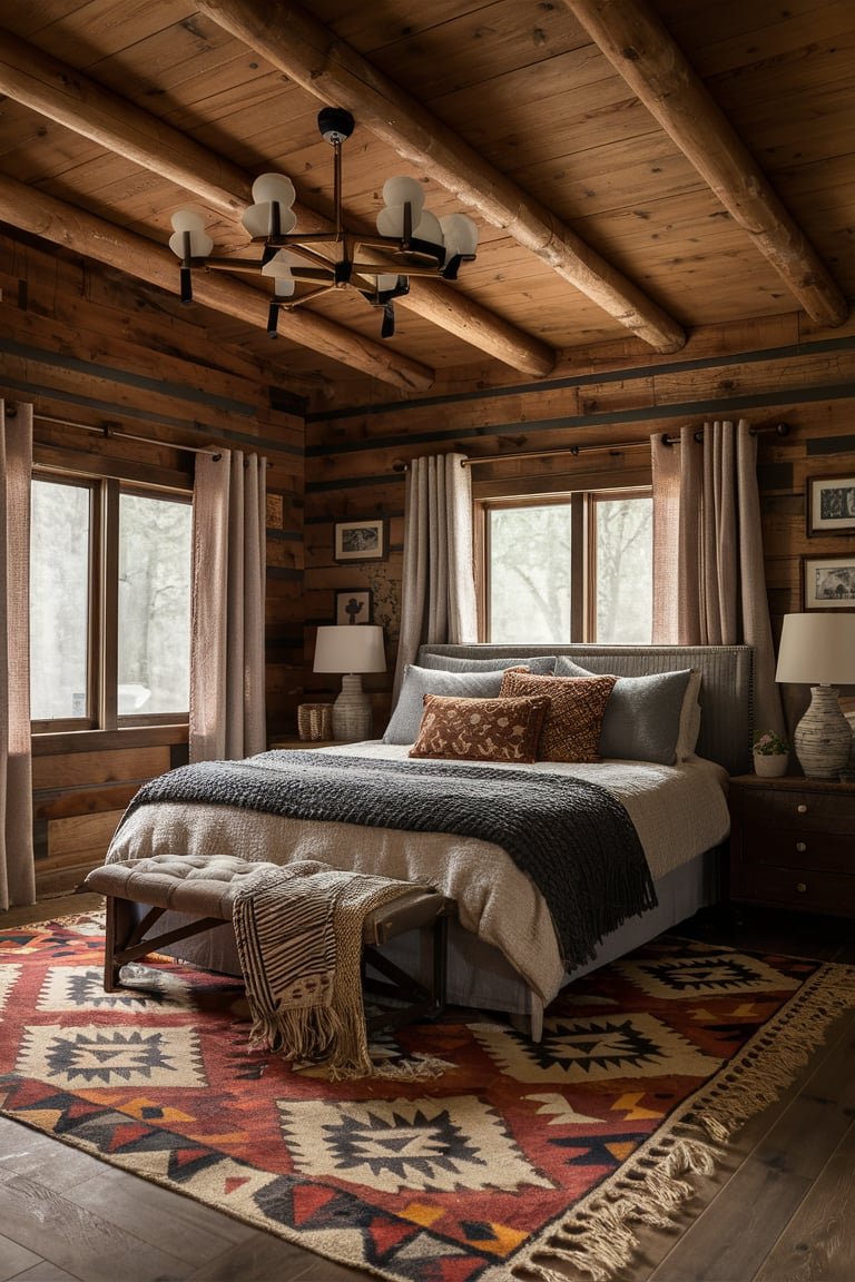 23+ Cozy Cabin Bedroom Ideas for a Rustic Retreat