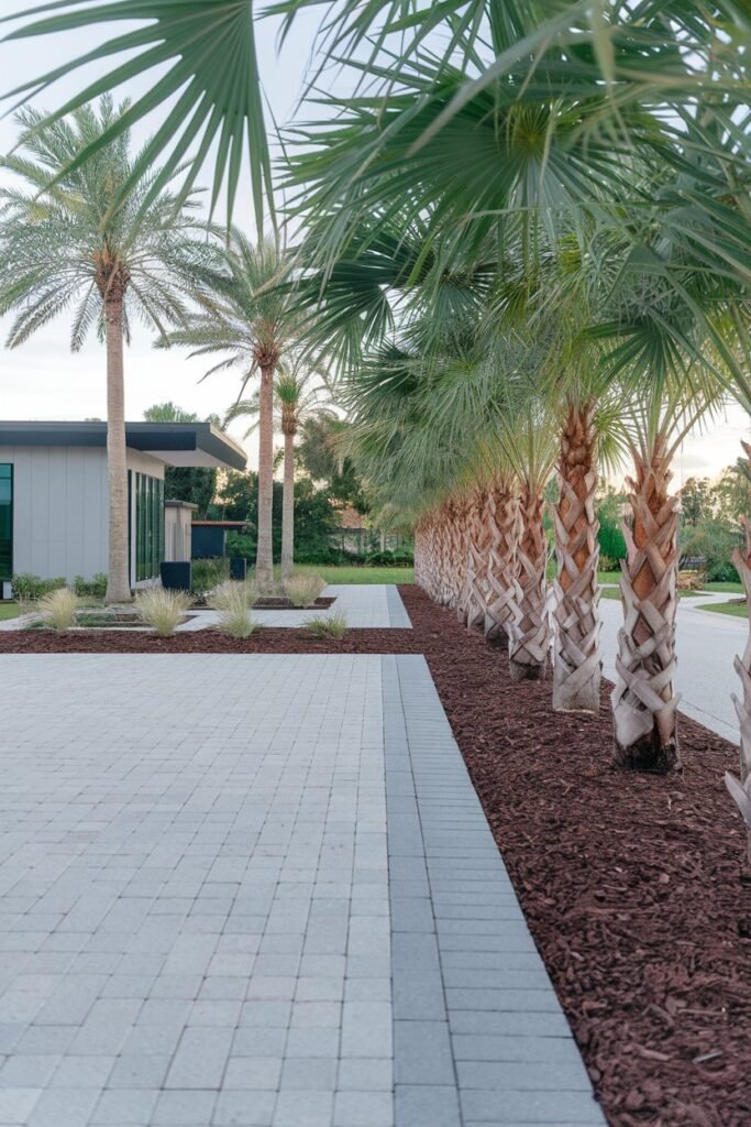 Clean Lines with Palms