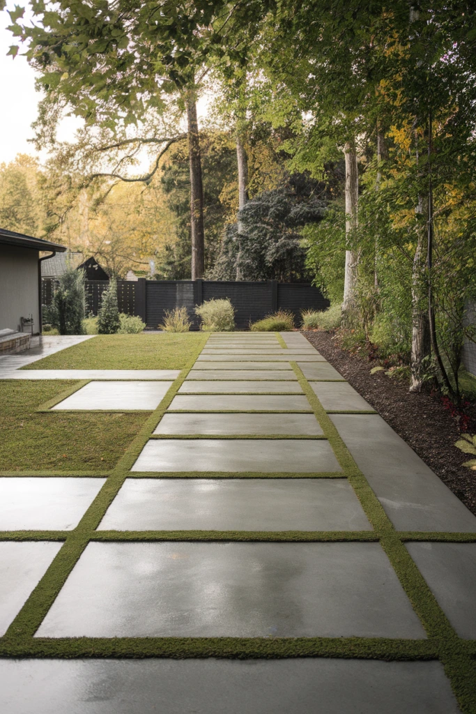 Concrete Slab Walkway