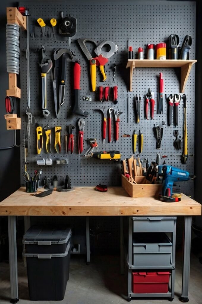 Creative Use of Pegboards