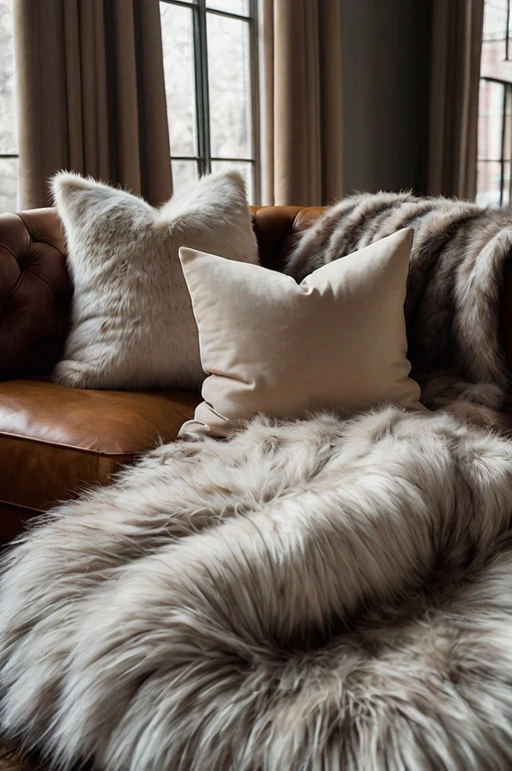 Faux Fur Accents