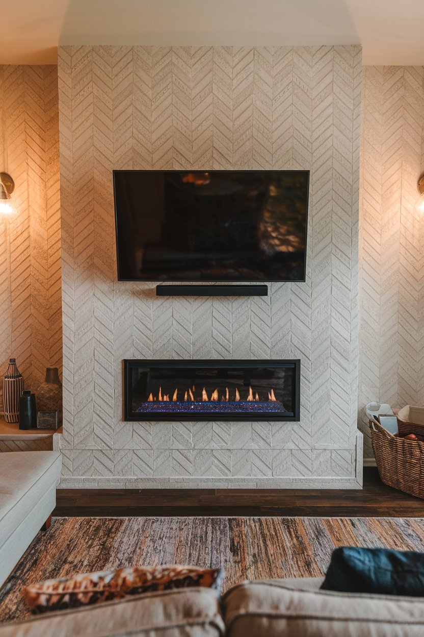 24 Stylish TV Above Fireplace Ideas to Transform Your Living Room