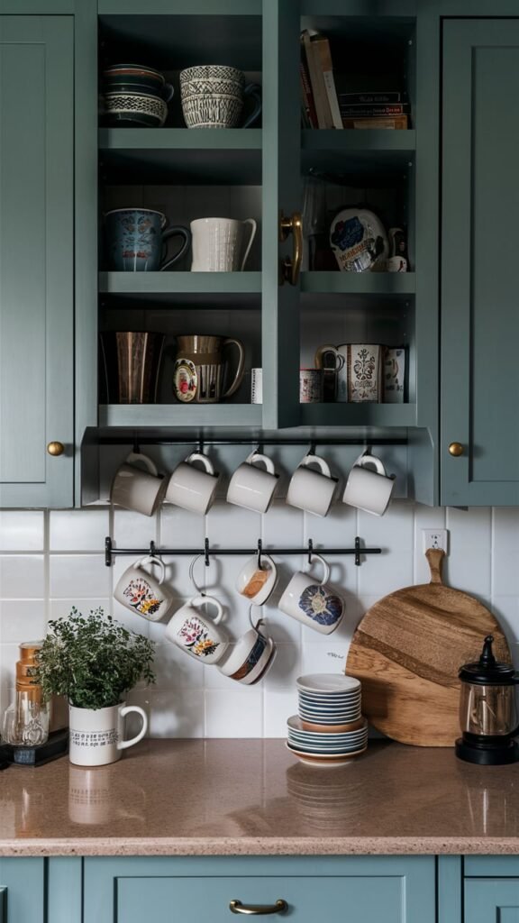 Hang Mugs on Hooks