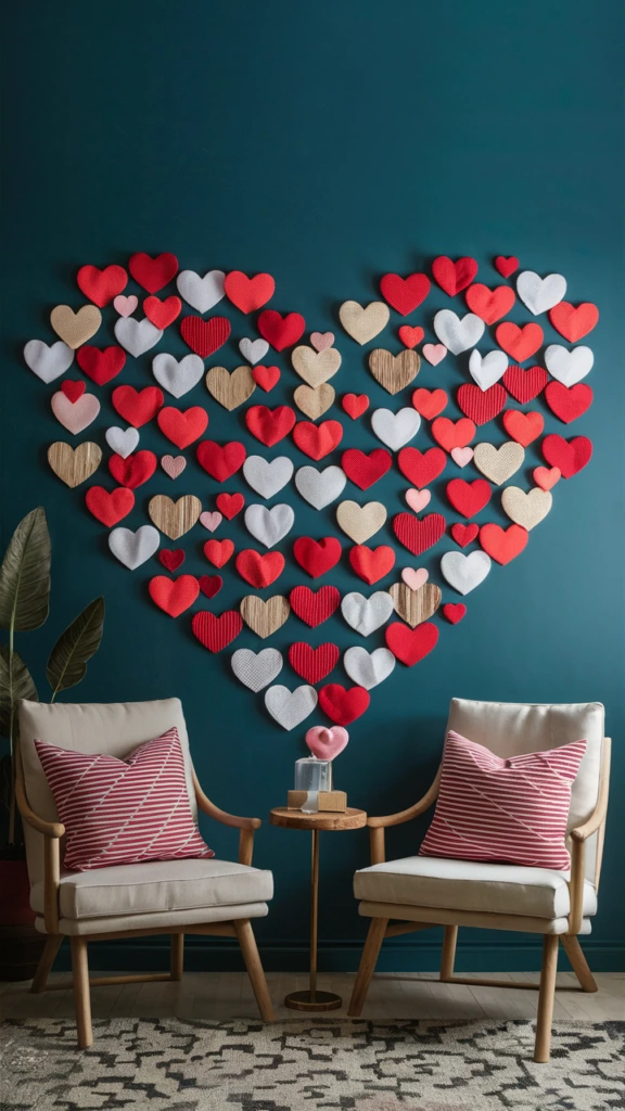Heart-Shaped Wall Art