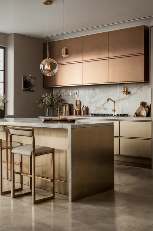 Incorporating Metallic Accents