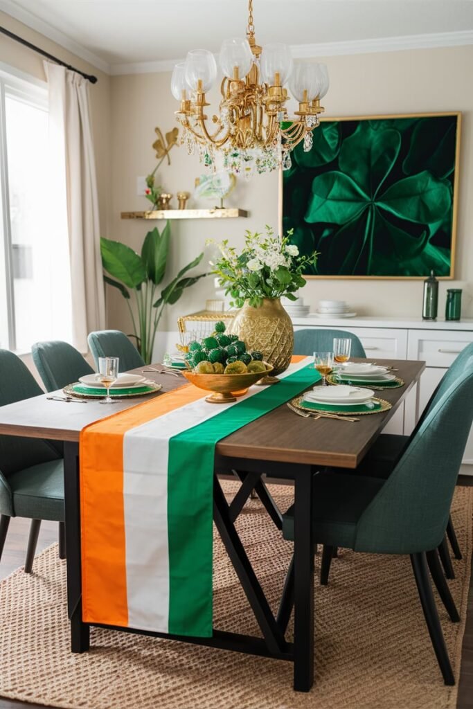 Irish Flag Table Runner