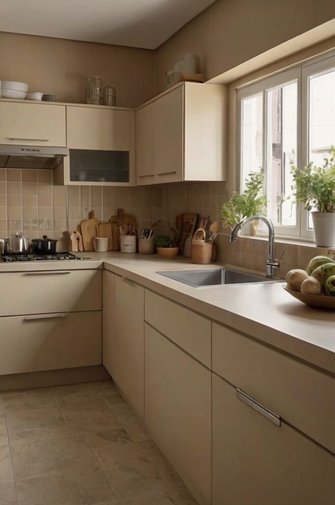 Layer Different Shades of Beige