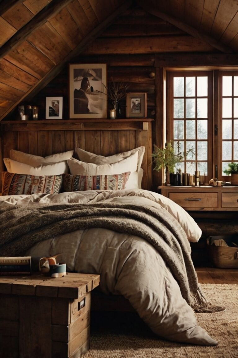 23+ Cozy Cabin Bedroom Ideas for a Rustic Retreat