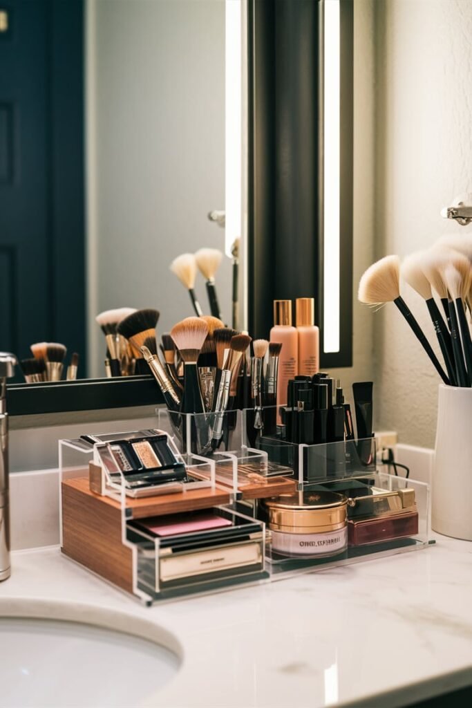 Makeup and Hair Tool Organizer