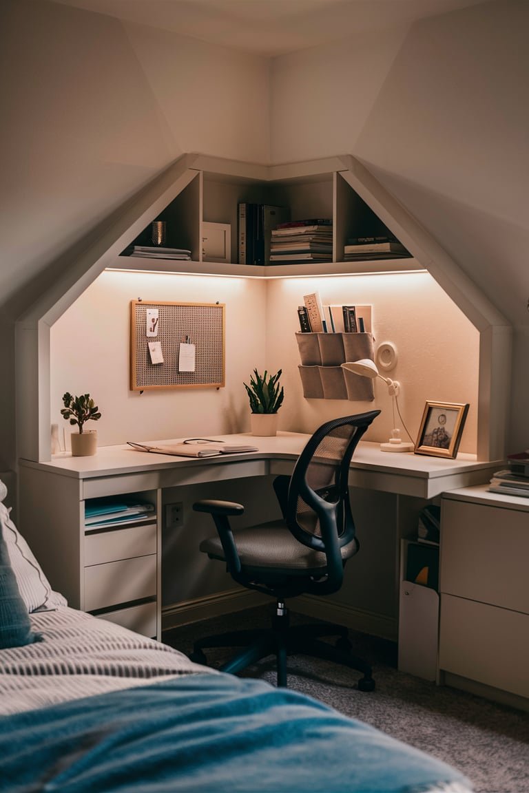 18 + Creative Bedroom Corner Ideas to Better Utilize Your Space