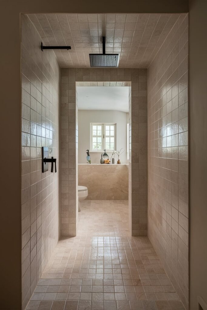 Minimalist Walk In Showers