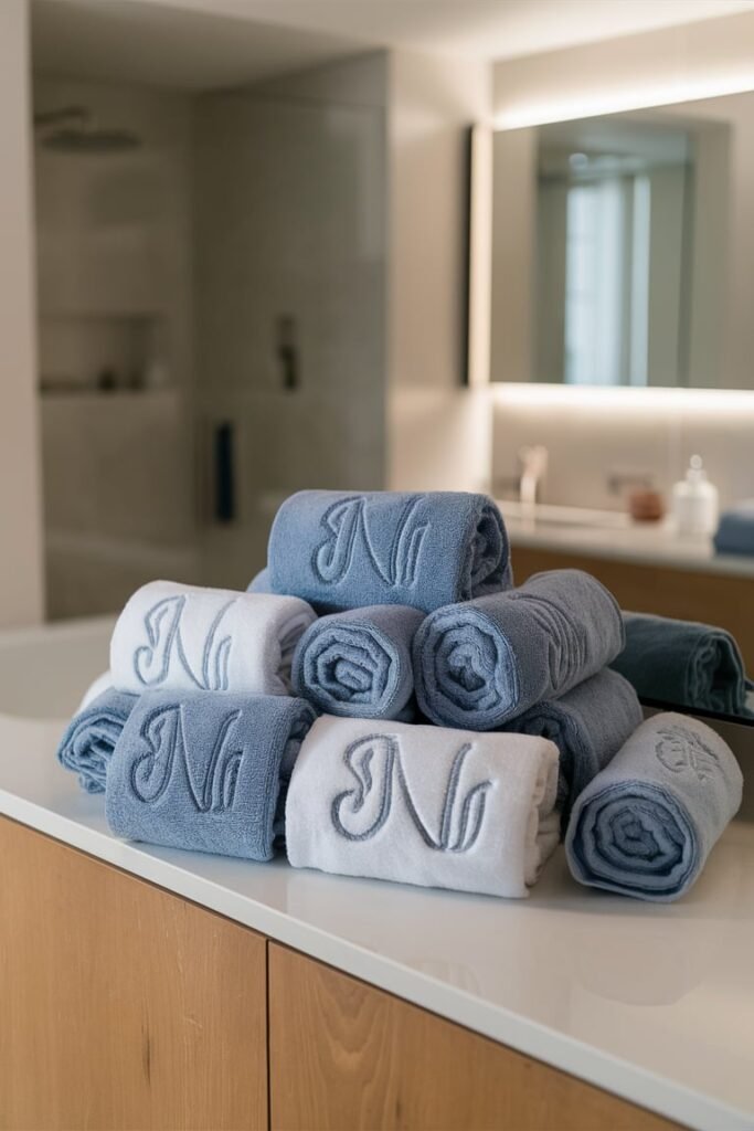 Monogrammed Towels