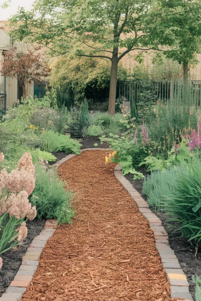 Mulch Walkway