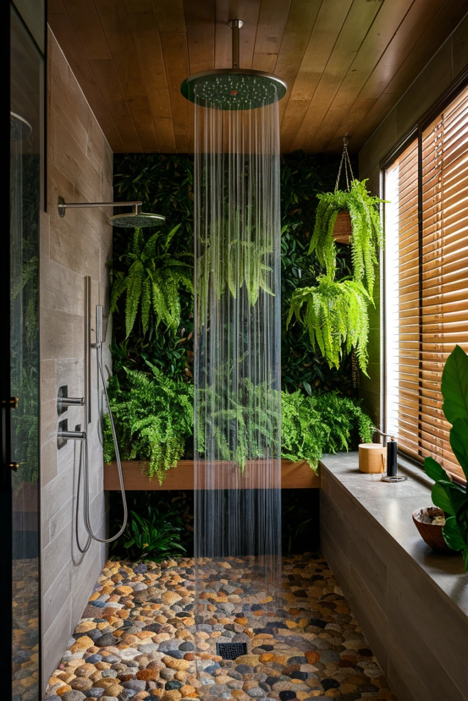 Nature-Inspired Walk-In Showers